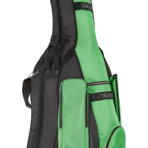 Core Tonareli 3/4 Double Bass Gig Bag - Green Prix Cassé