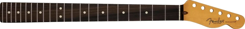 Fender American Professional II Telecaster Neck, 22 Narrow Tall Frets, 9.5‘‘ Radius, Rosewood Dernier Modèle