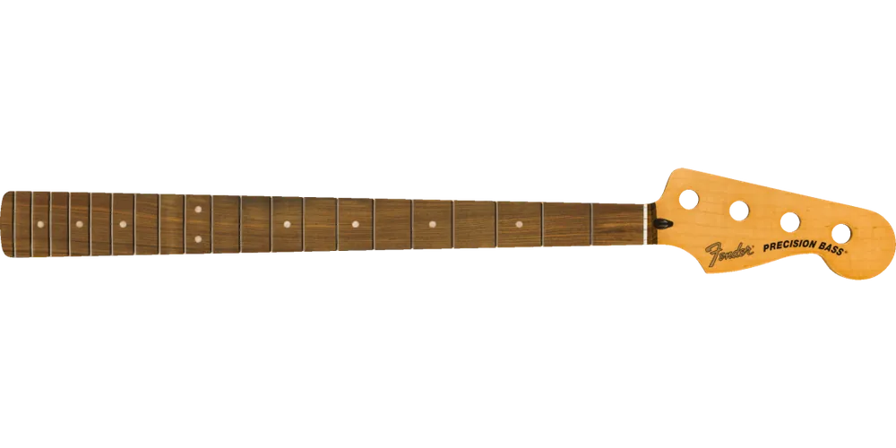 Expédition Rapide Fender Precision to Jazz Bass Conversion Neck with 20 Med Jumbo Frets - Pau Ferro Fingerboard