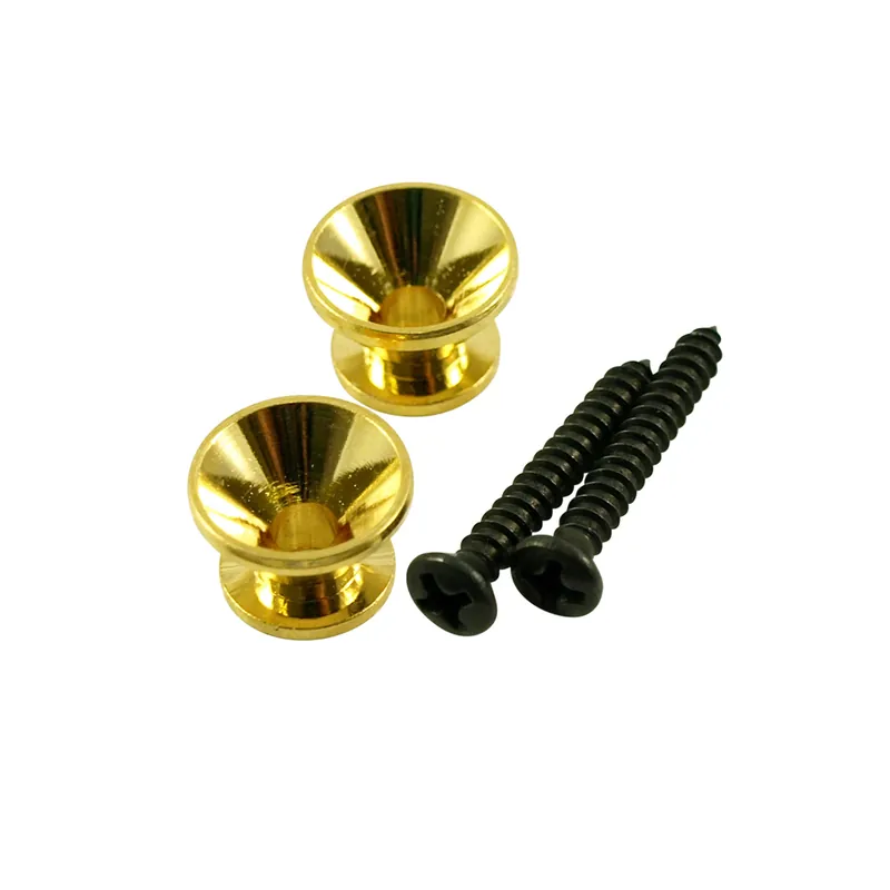 WD Music Strap Button Set Of 2 - Gold Expédié Aujourd'hui