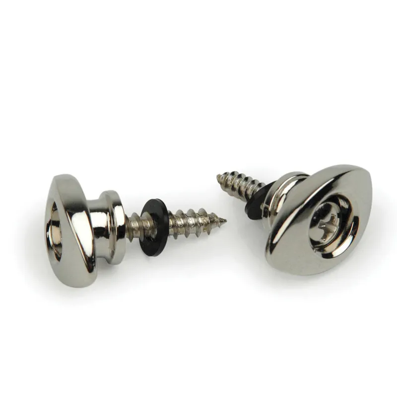 D‘Addario Elliptical End Pins - Chrome (2) Paiement Sécurisé