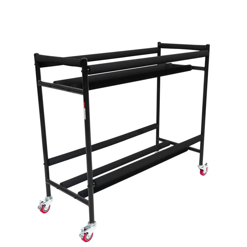 Super Prix Gator Two-Tier Snare Rack with Locking Casters