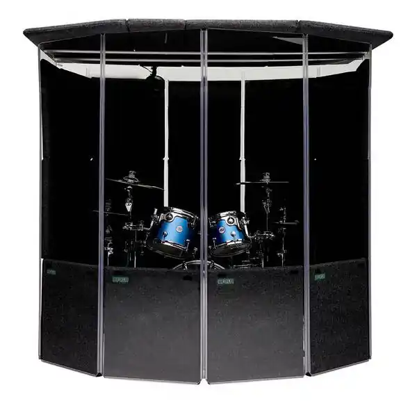 Prix Réduit Clearsonic 78‘‘ MiniMegaPac Portable Isolation Booth for Drums