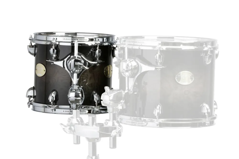 Retour Gratuit Majestic Percussion Prophonic 6‘‘x8‘‘ Double Head Concert Tom TK Finish