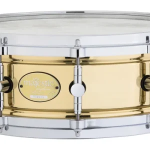 Réduction Majestic Percussion 14x5‘‘ Prophonic Series Brass Concert Snare Drum