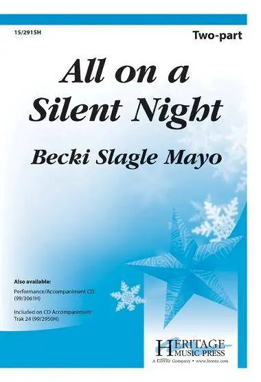 Solde Heritage Music Press All On a Silent Night - Mayo - 2pt
