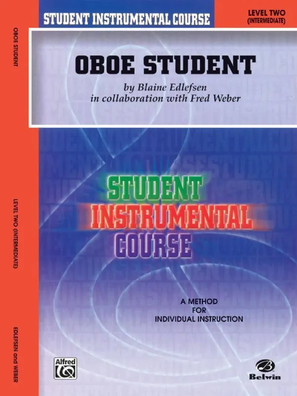 Marque Belwin Student Instrumental Course Oboe Student, Level II - Edlefsen/Ployhar - Book
