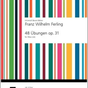 Universal Edition 48 Studies, op. 31 - Ferling/Joppig - Oboe - Book Meilleur Choix