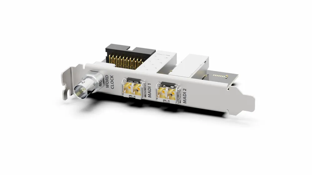 Réduction RME AoX-MADI-EXT-SFP Expansion Card