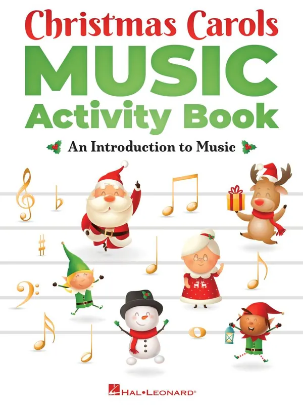 Hal Leonard Christmas Carols Music Activity Book - Piano/C Instruments - Book Remise