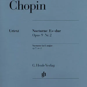 Vente Directe G. Henle Verlag Nocturne E flat major op. 9 no. 2 - Chopin /Zimmermann /Theopold - Piano - Sheet Music