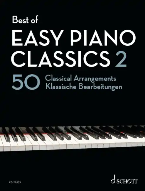 Schott Best of Easy Piano Classics 2 50 Classical Arrangements - Heumann - Book Dernier Modèle