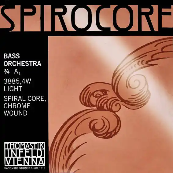 Populaire Thomastik-Infeld Spirocore Double Bass String Set 3/4 - Light