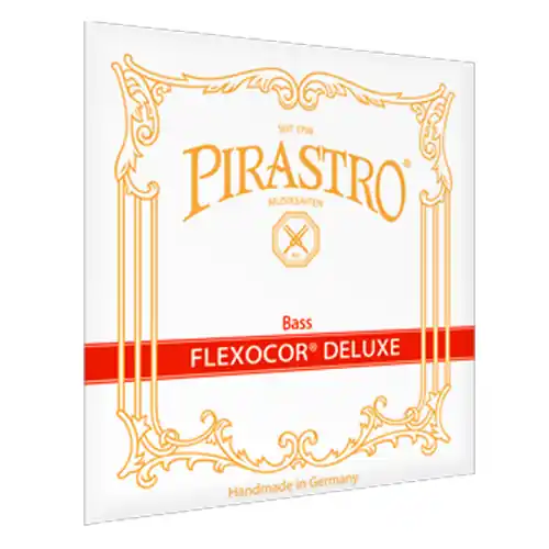 Bon Plan Pirastro Flexocor Deluxe 3/4 Orchestra Mittel Double Bass Strings - Set