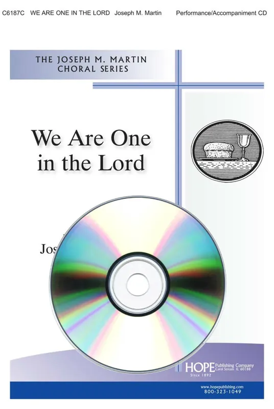 Hope Publishing Co We Are One in the Lord - Martin - Performance/Accompaniment CD Marque