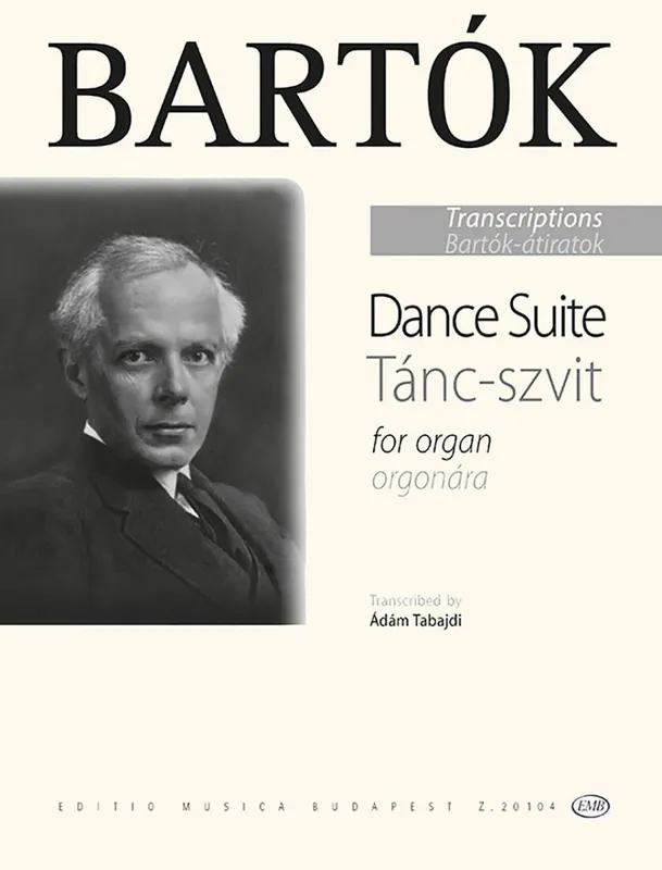 Editio Musica Budapest Dance Suite - Bartok/Tabajdi - Organ - Book Affaire À Saisir
