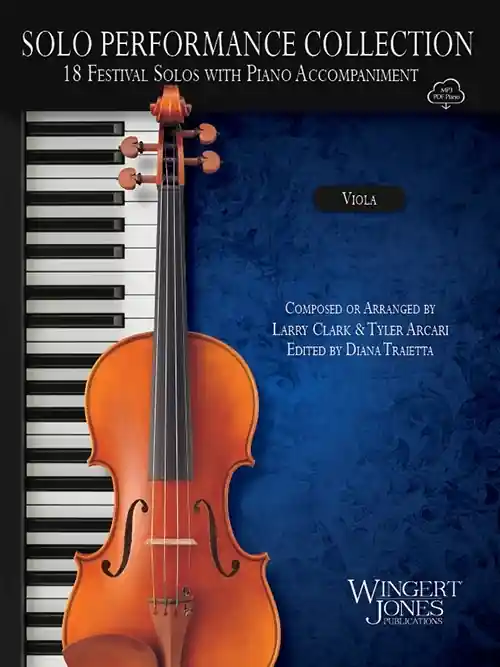 Wingert-Jones Publications Solo Performance Collection for Viola - Clark/Arcari - Viola - Book/Media Online Promotion