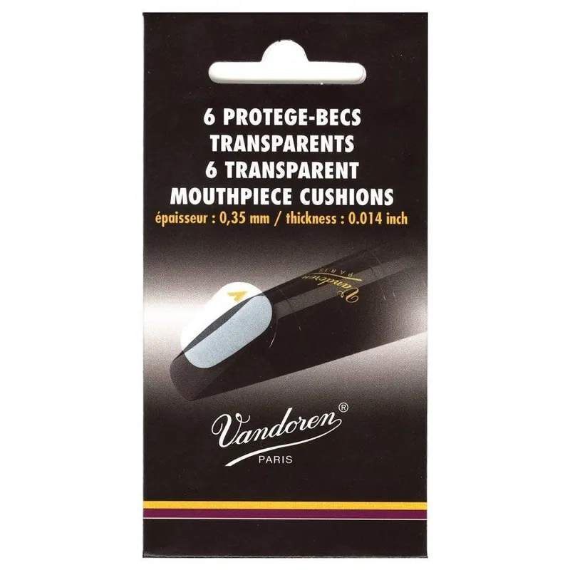 Vandoren Mouthpiece Cushions Thick Black (5) Retour Gratuit