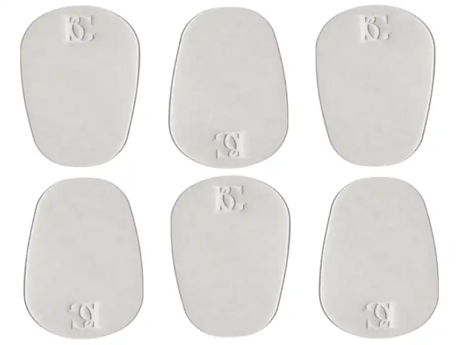 Meilleur Choix BG France Mouthpiece Cushions for Clarinet and Saxophone - Large, 0.4mm, Clear - 6-Pack