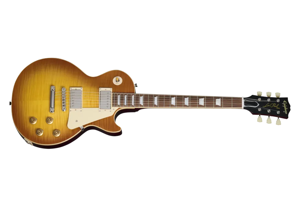 Epiphone 1959 Les Paul Standard Electric Guitar with Case - Iced Tea Burst Livraison Express