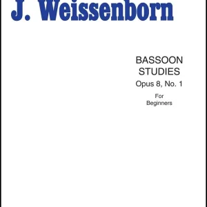 Carl Fischer Bassoon Studies Op.8, No. 1 For Beginners - Weissenborn - Book Produit De Marque