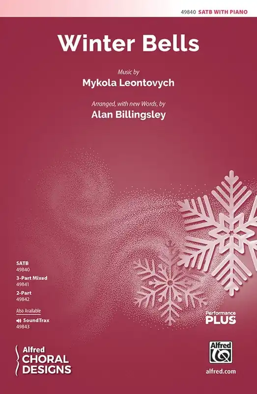 Top Vente Alfred Publishing Winter Bells - Leontovych/Billingsley - SATB