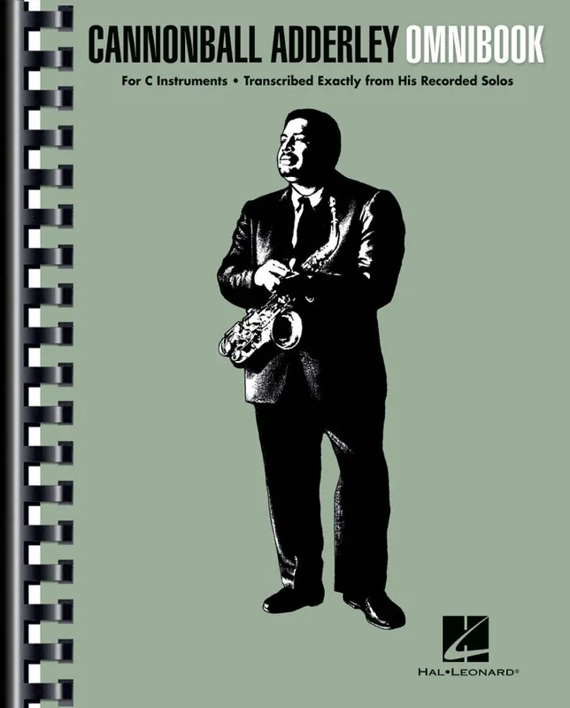 Hal Leonard Cannonball Adderley--Omnibook - C Instruments - Book Top Vente