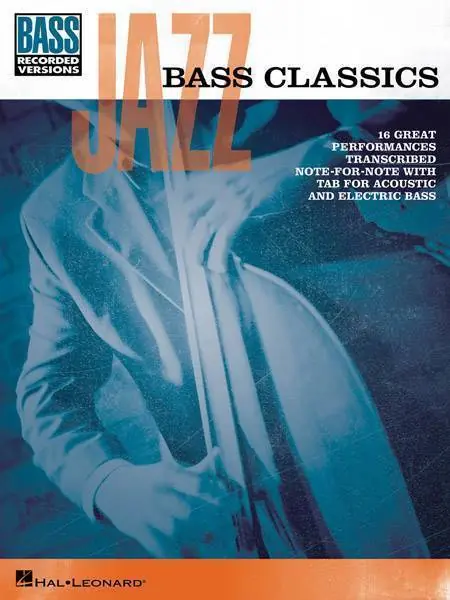 Commander Vite Hal Leonard Jazz Bass Classics