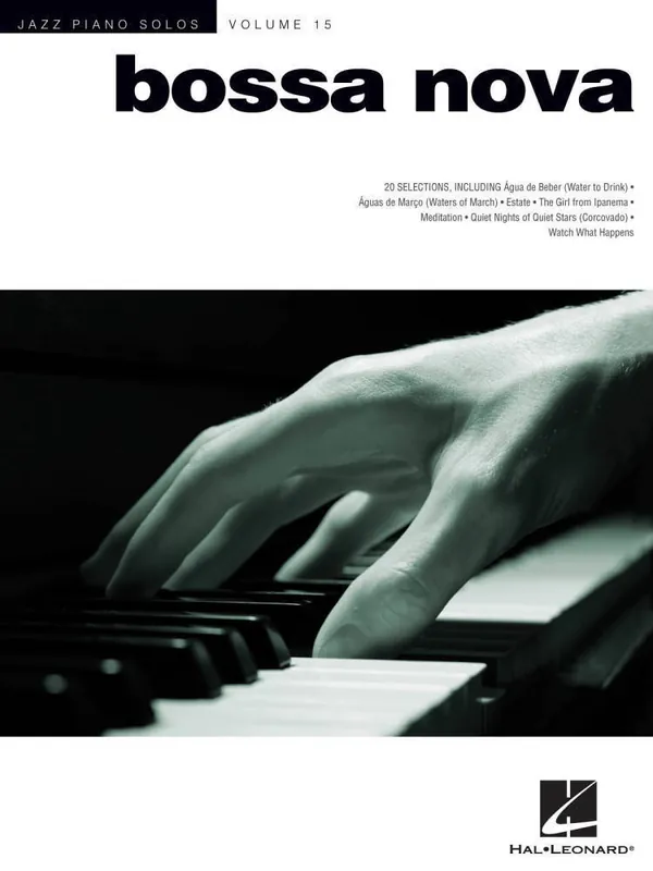Hal Leonard Bossa Nova Jazz Piano Solos Series Volume 15 - Piano - Book Prix Promo