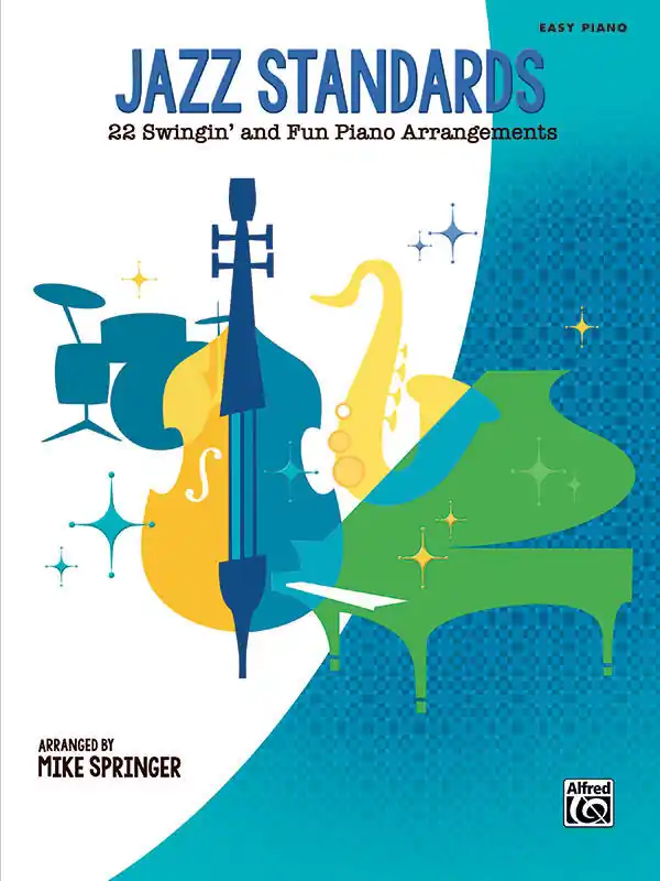 Meilleur Prix Alfred Publishing Jazz Standards 22 Swingin‘ and Fun Piano Arrangements - Springer - Easy Piano - Book