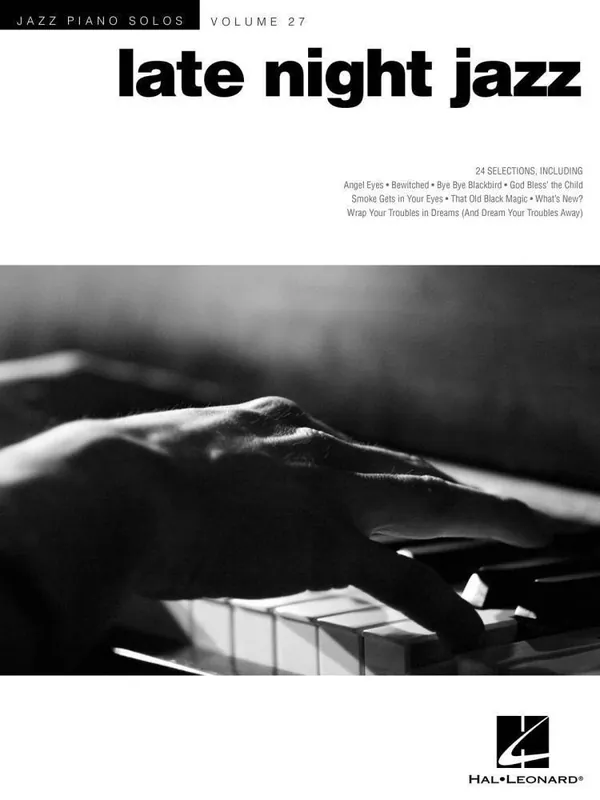 Hal Leonard Late Night Jazz Jazz Piano Solos Series Volume 27 - Piano - Book Commander Maintenant