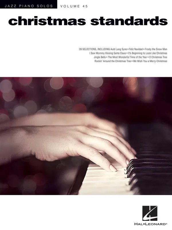 Hal Leonard Christmas Standards Jazz Piano Solos Series Volume 45 - Edstrom - Piano - Book Réduction