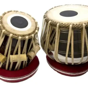 Satisfait Ou Remboursé Doon Deluxe Tabla Set, Nickel Plated Brass