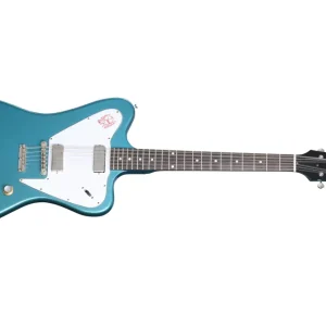 Gibson 1965 Non-Reverse Firebird 12-String Reissue Electric Guitar with Case - Biscay Aqua Firemist VOS Prix Bas
