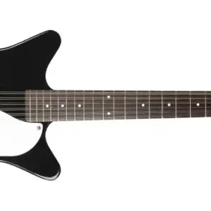 Jusqu'à Épuisement Des Stocks Danelectro 59 12-String Electric Guitar with NOS Lipstick Pickups - Black