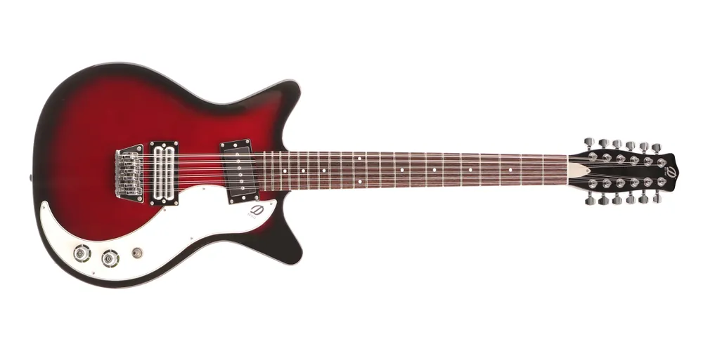 Prix Réduit Danelectro 59X 12-String Electric Guitar - Redburst