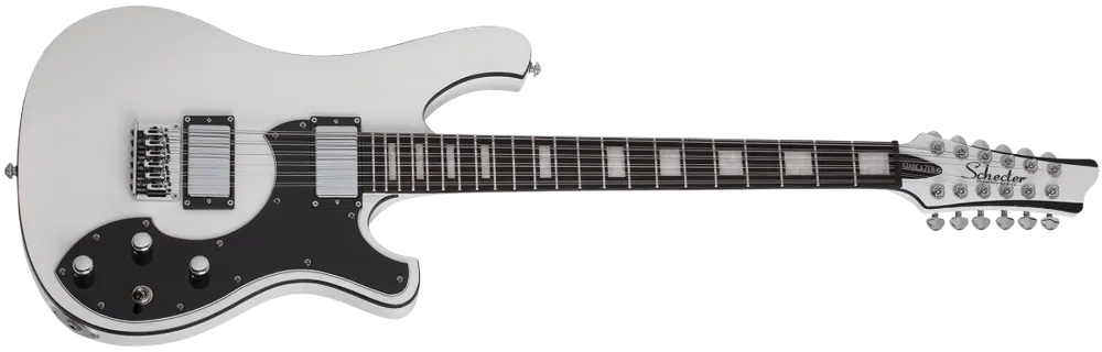 Schecter Stargazer-12 12 String Electric Guitar - Gloss White Seulement Aujourd'hui