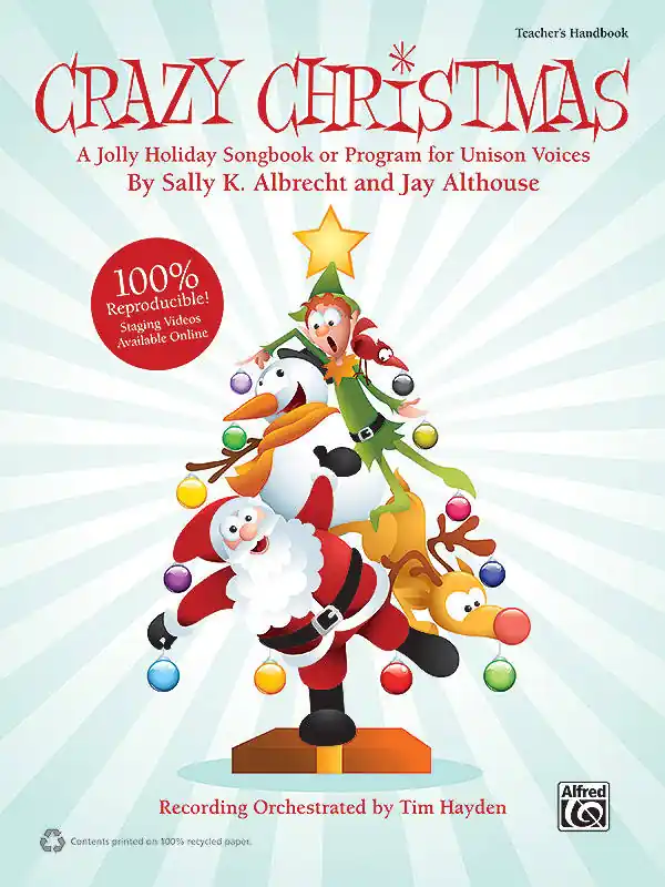 Alfred Publishing Crazy Christmas (Musical) - Albrecht/Althouse - Teacher‘s Handbook Jusqu'à Épuisement Des Stocks