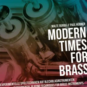 Livraison Express Breitkopf & Hartel Modern Times for Brass - Burba/Hubner - Book/CD-ROM