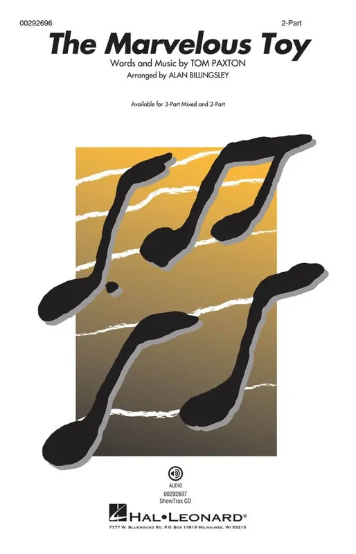 Hal Leonard The Marvelous Toy - Paxton/Billingsley - 2pt Meilleur Prix