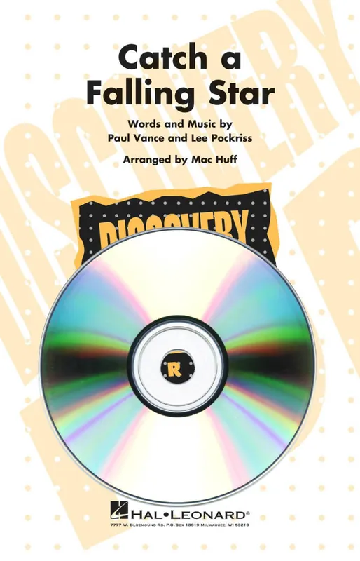 Hal Leonard Catch a Falling Star - Vance/Pockriss/Huff - VoiceTrax CD Must-Have