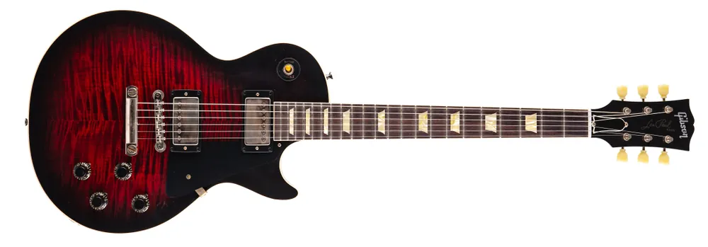 Dernier Modèle Gibson Custom Shop 1959 Les Paul Standard VOS Reissue Electric Guitar - Red Tiger Burst