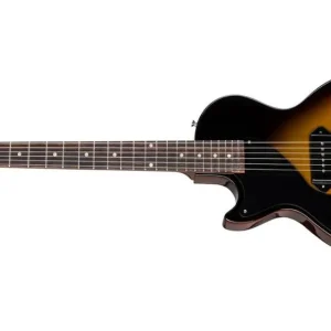 Bon Plan Gibson Les Paul Junior Electric Guitar with Hardshell Case - Vintage Tobacco Burst (Left-Handed)
