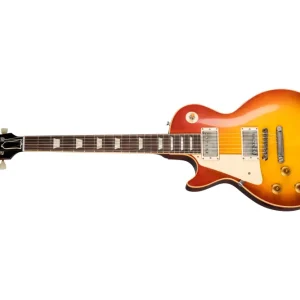 Gibson Custom Shop 1958 Les Paul Standard VOS Reissue Electric Guitar with Hardshell Case - Washed Cherry (Left Handed) Haute Qualité