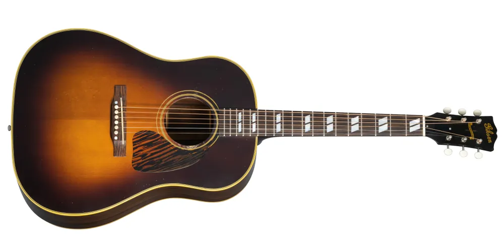Gibson 1942 Banner Southern Jumbo Light Aged - Vintage Sunburst Prix Bas