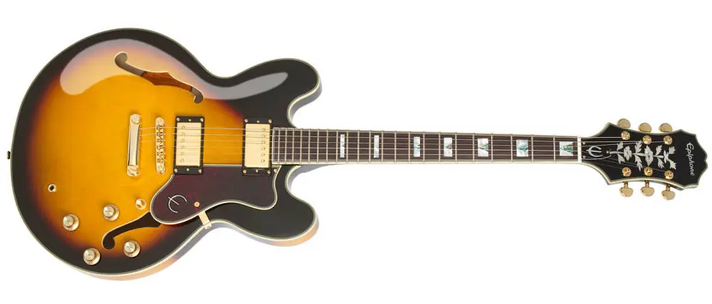 Achat Immédiat Epiphone Sheraton II Pro - Vintage Burst