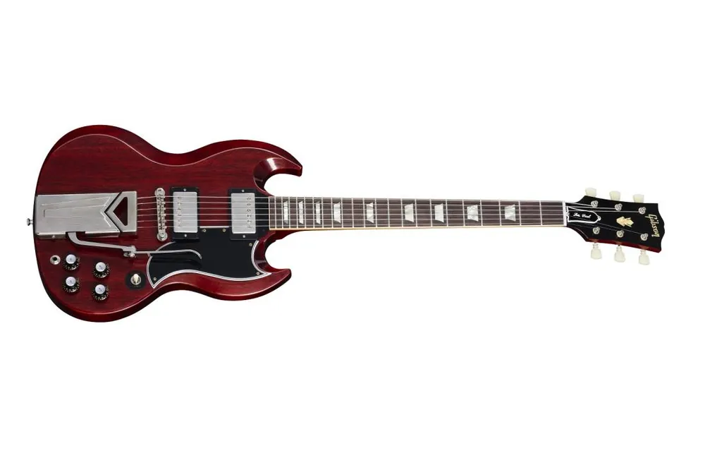 Authentique Gibson Custom Shop 60th Anniversary 1961 SG Les Paul Standard VOS - Cherry
